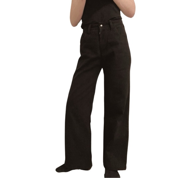 Ization Studio Lauren Pants in Black Size 28 - Picture 1 of 3